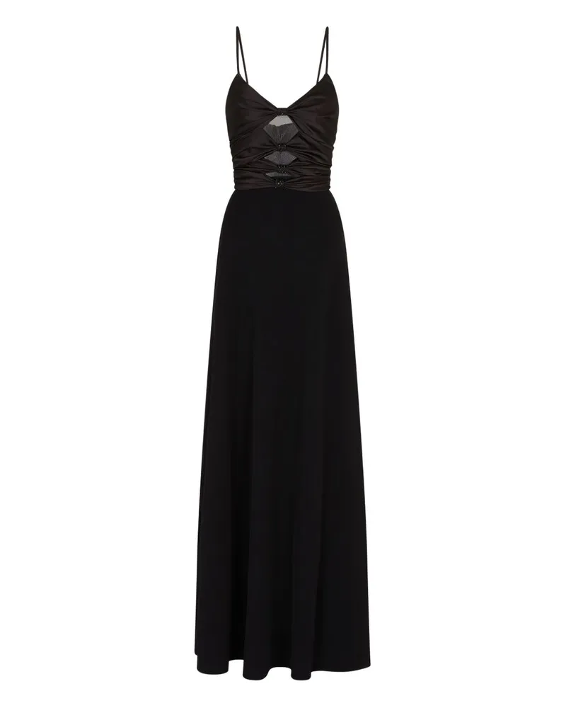Emporio Armani Langes Kleid Black