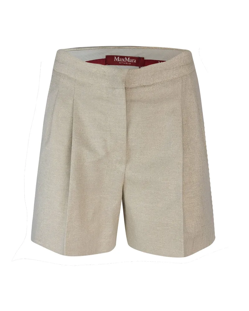 Max Mara Short Favilla in Saglia Oro Toni