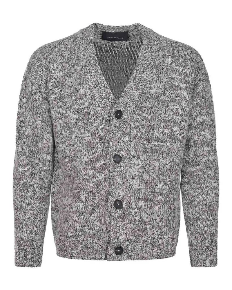 Tagliatore Cardigan aus gemischter Wolle Beige