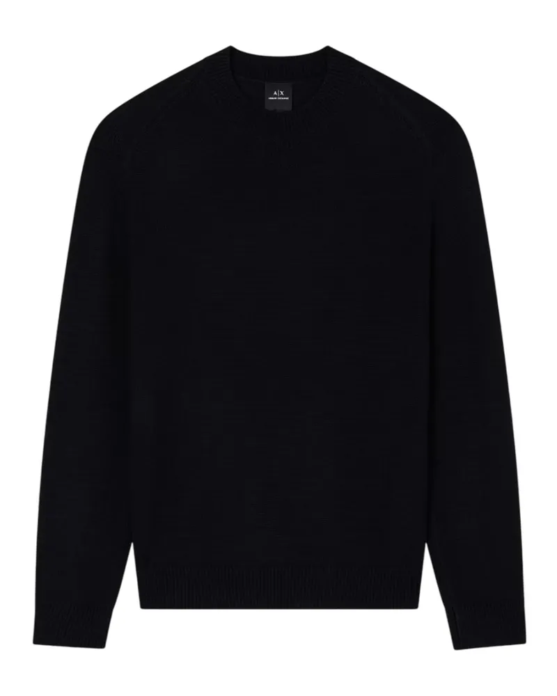 Armani Exchange Armani Austauschpullover schwarz Black