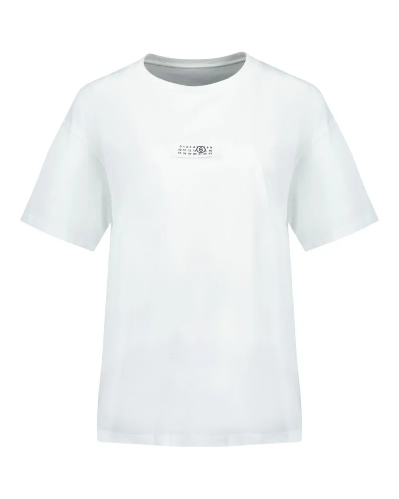 Maison Margiela T-Shirt  Baumwolle Weiß White