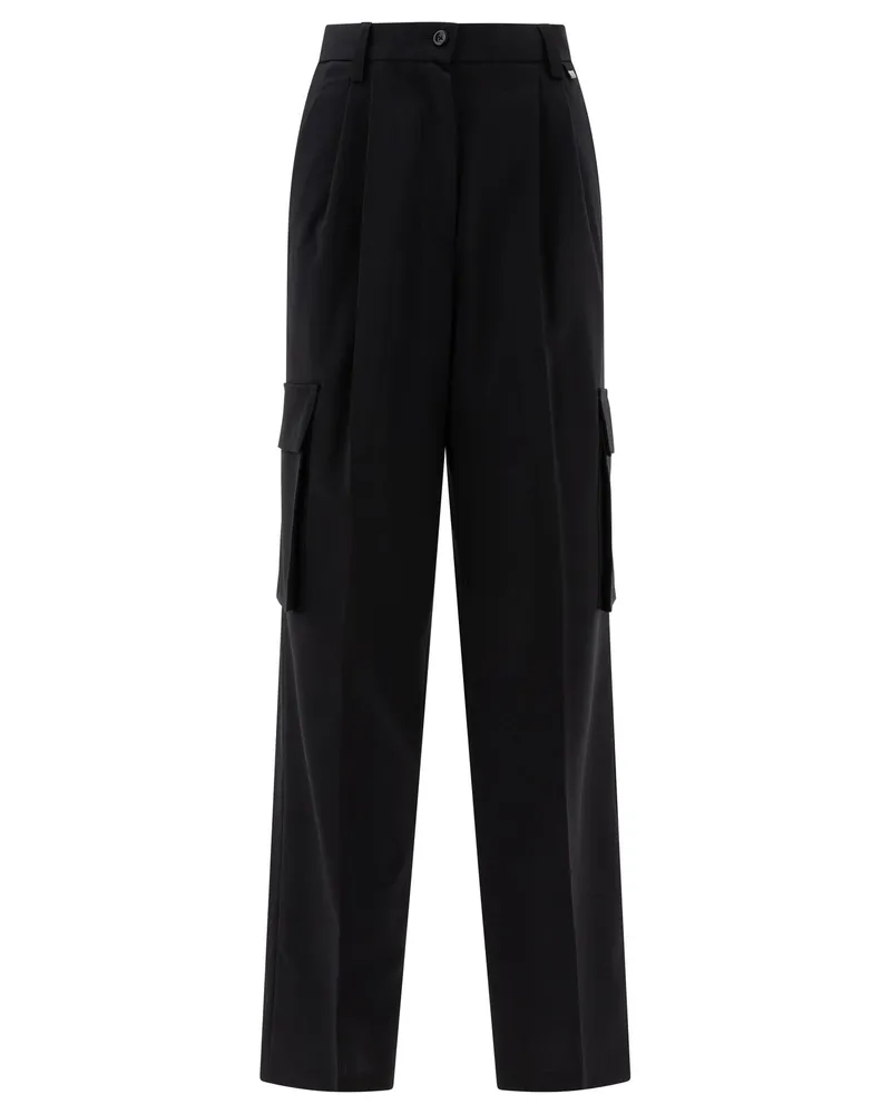 Herno Wollmischungshose Black