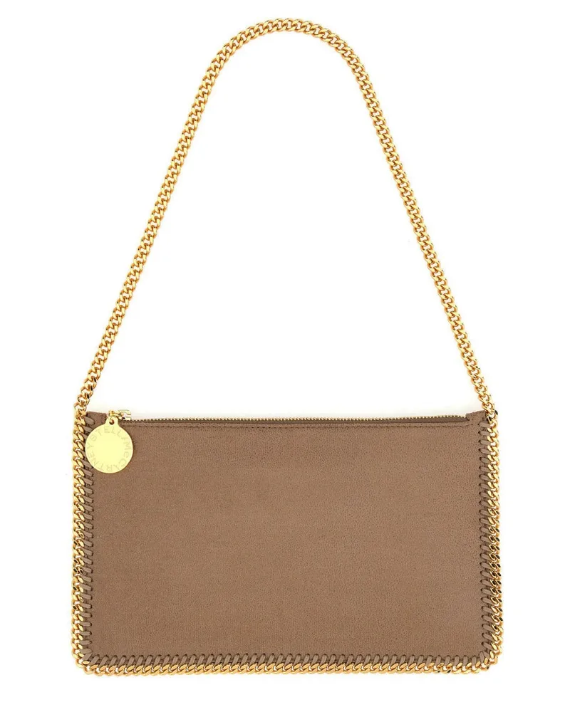 Stella McCartney Stella Mc Cartney "Falabella" Clutch Umhängetasche Beige