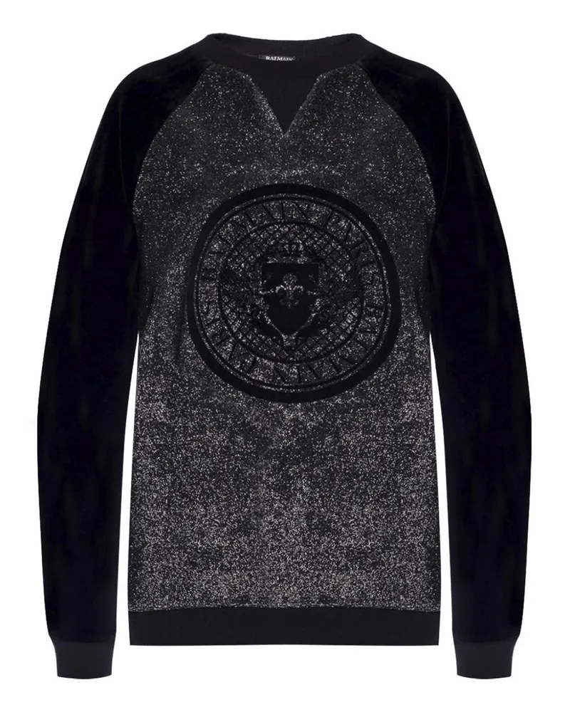 Balmain Sweatshirt Schwarz