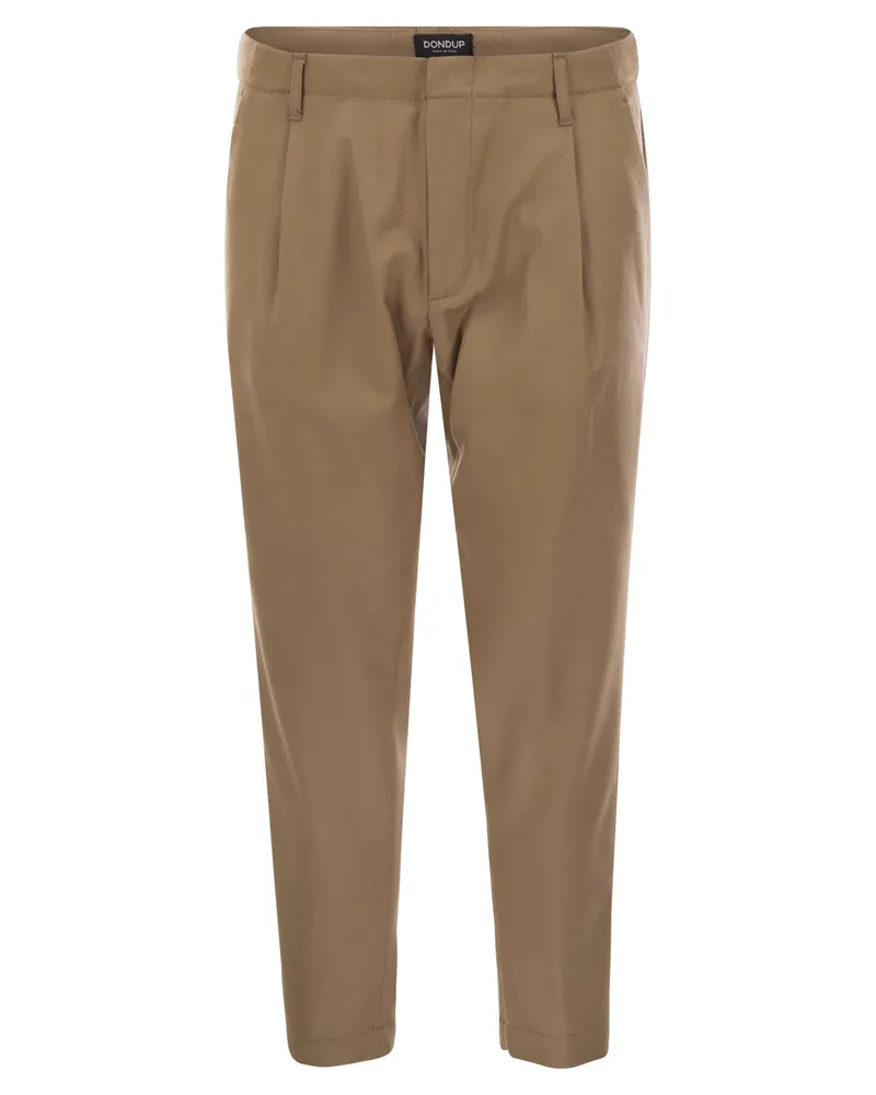 Dondup Ben Karottenhose in Wolle Camel