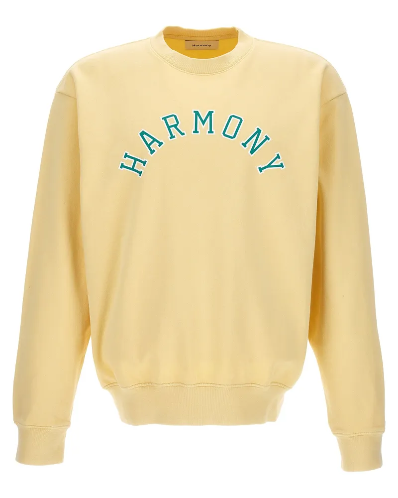 Harmony Harmonie 'Sael Varsity' Sweatshirt Yellow