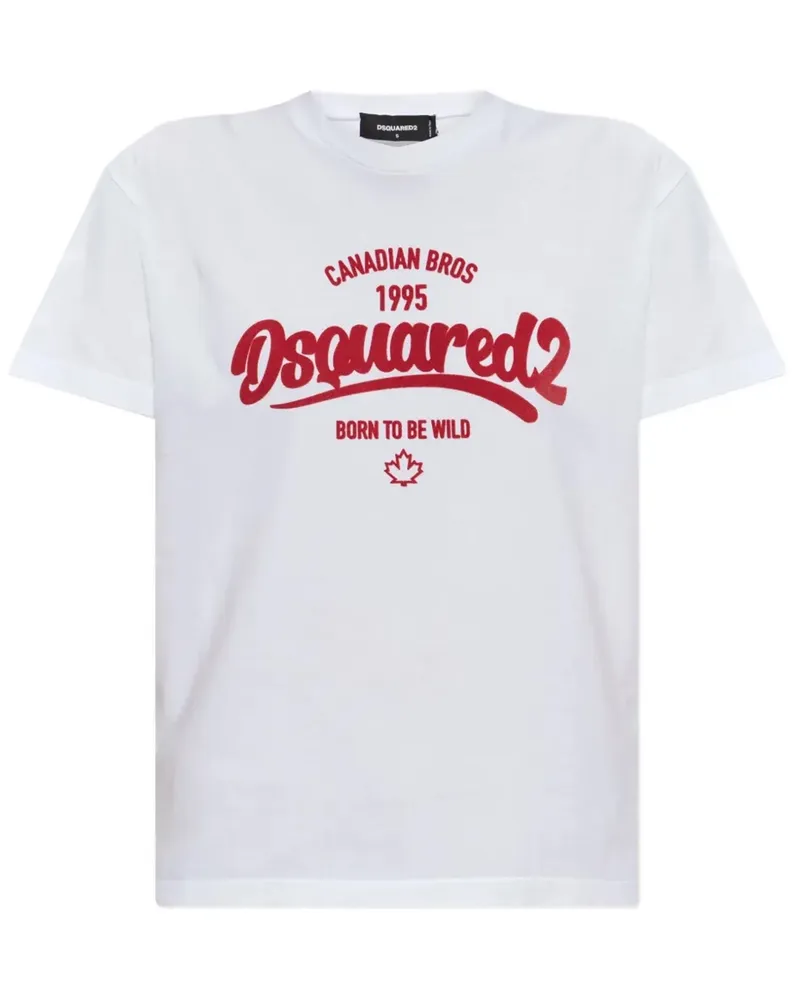 Dsquared2 T-Shirts und Polos Weiß White