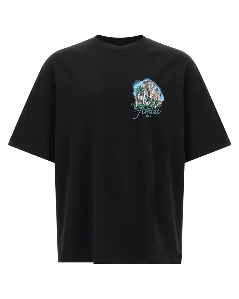 Amiri Amiri Hotel' T -Shirt Black