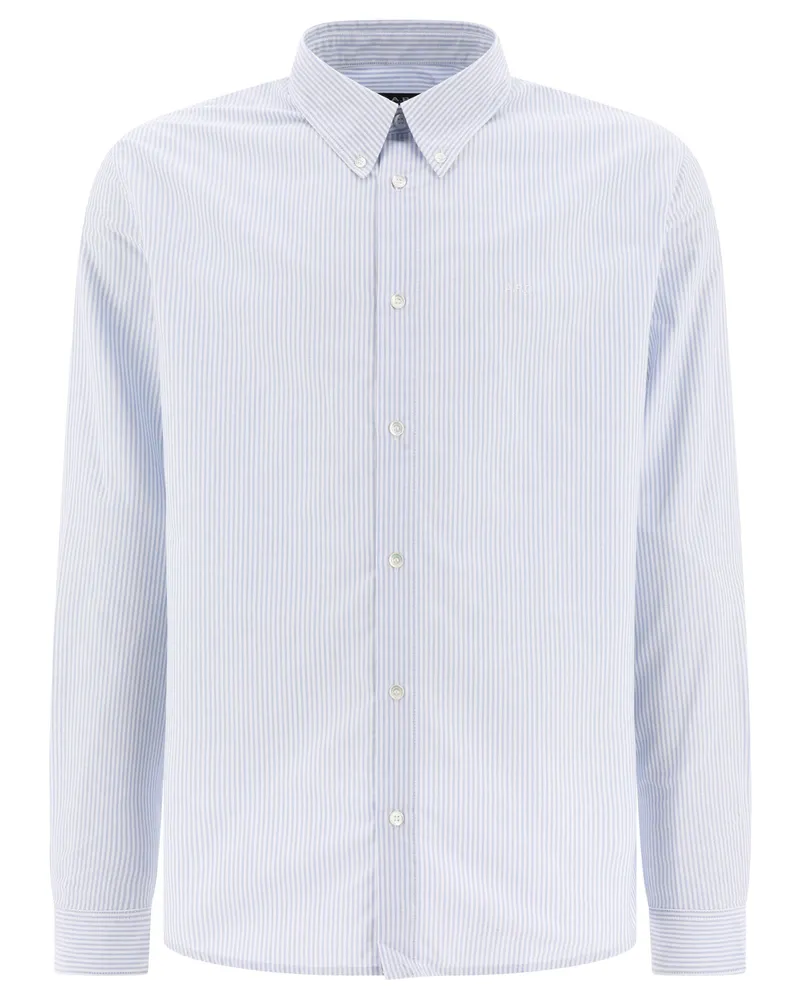 A.P.C. Greg Shirt Hellblau