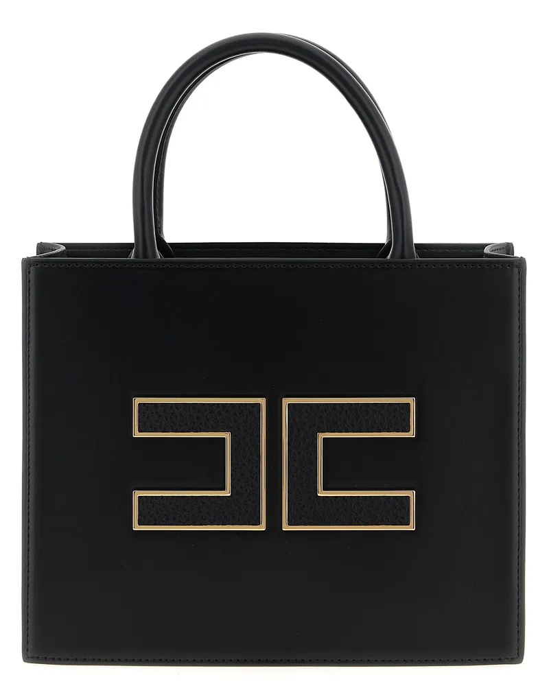 Elisabetta Franchi Tote' kleine Handtasche Black