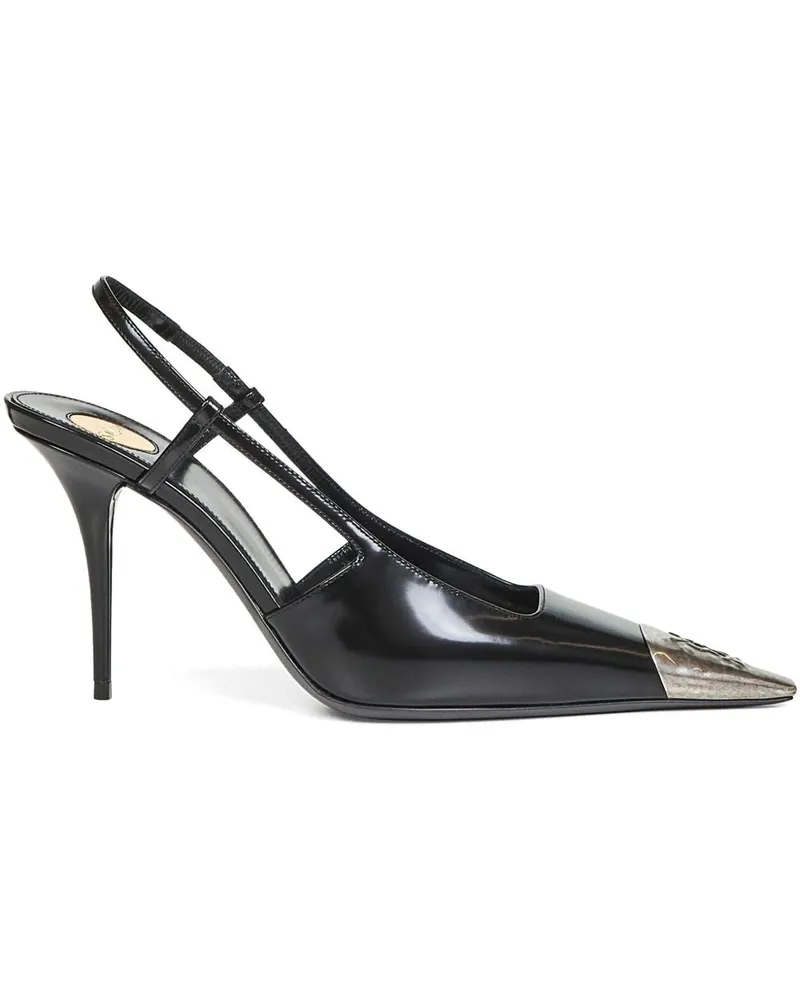 Saint Laurent Jeanne Lederpumps Black