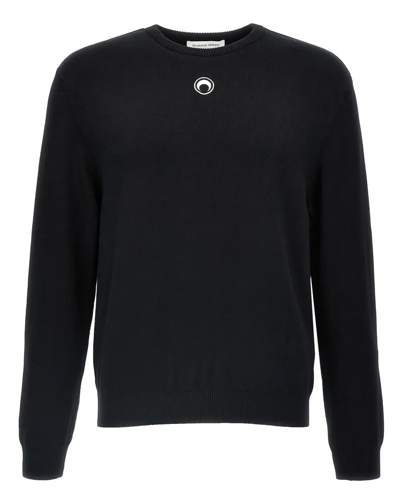 Marine Serre Moon Logo' Pullover Black