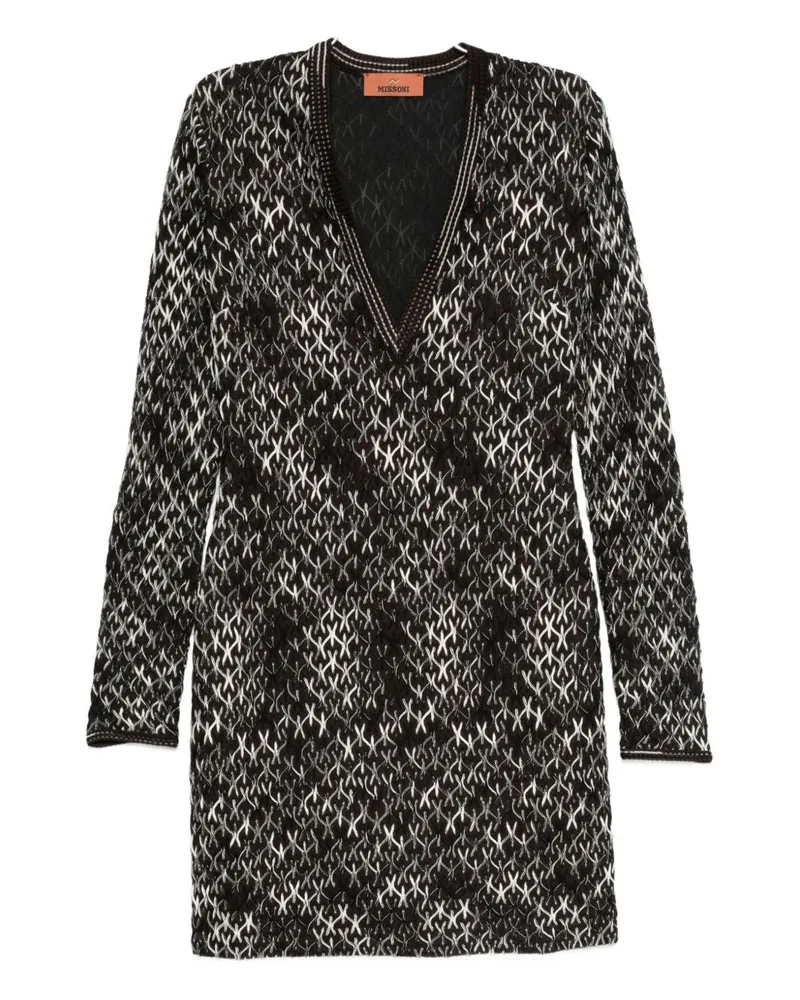 Missoni Wolle Mischkleid Brown