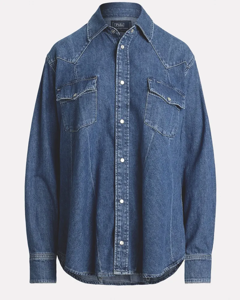 Ralph Lauren Baumwollmischhemd Denim