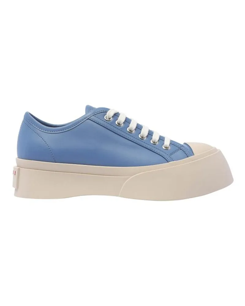Marni Pablo Leder -Turnschuhe Blue