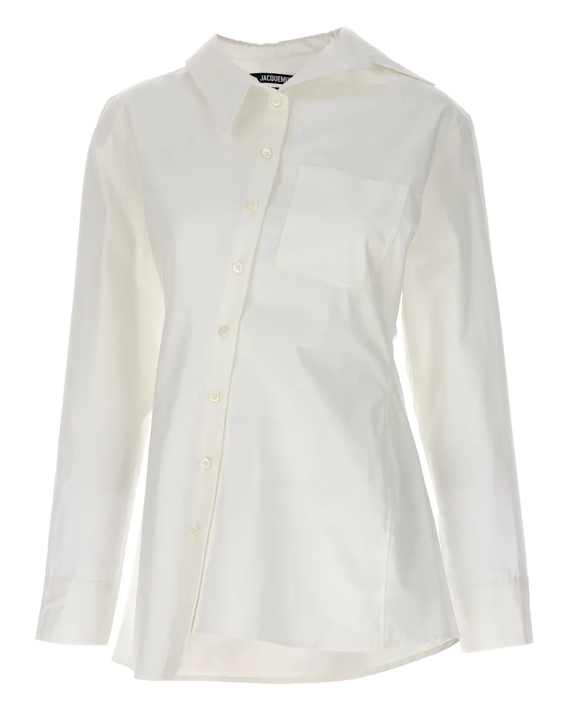 Jacquemus La Chemise Pablo' Hemd White