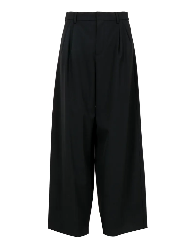 Max Mara Hose Schwarz Black