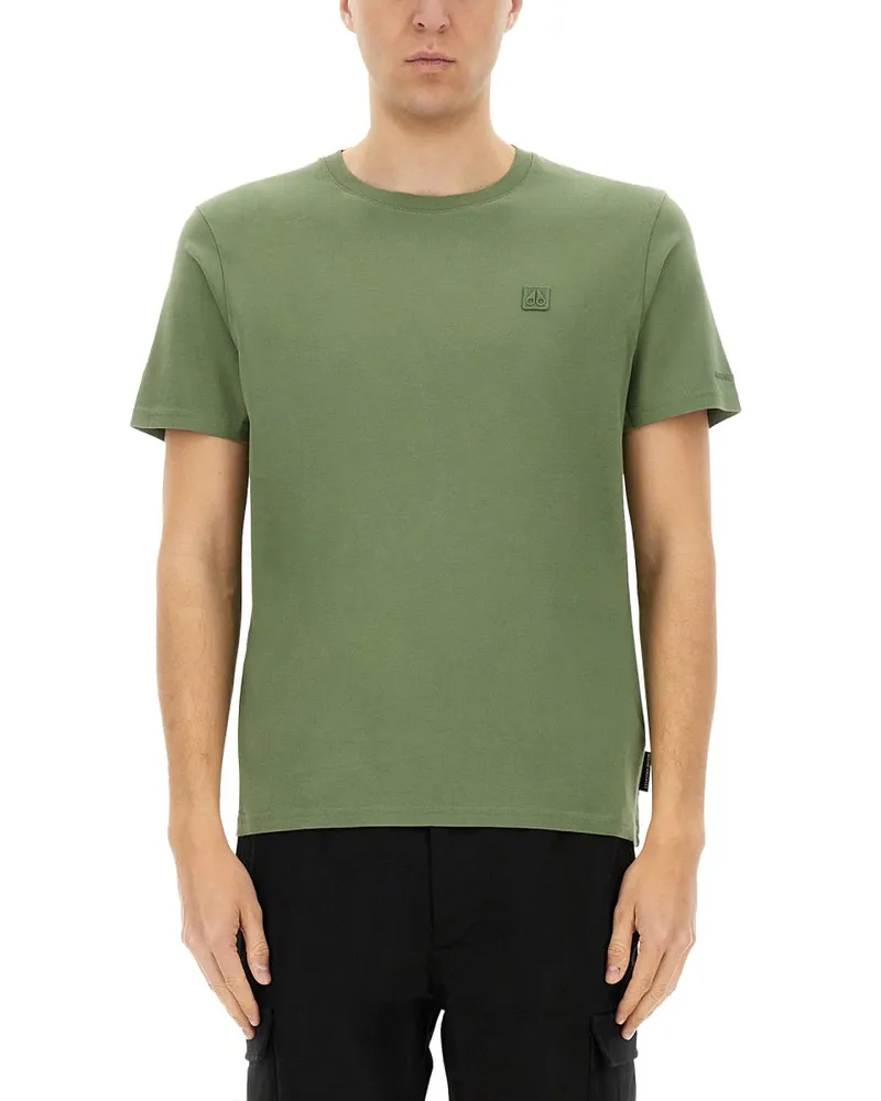 Moose Knuckles Elch Knuckles T -Shirt "Duluth Green