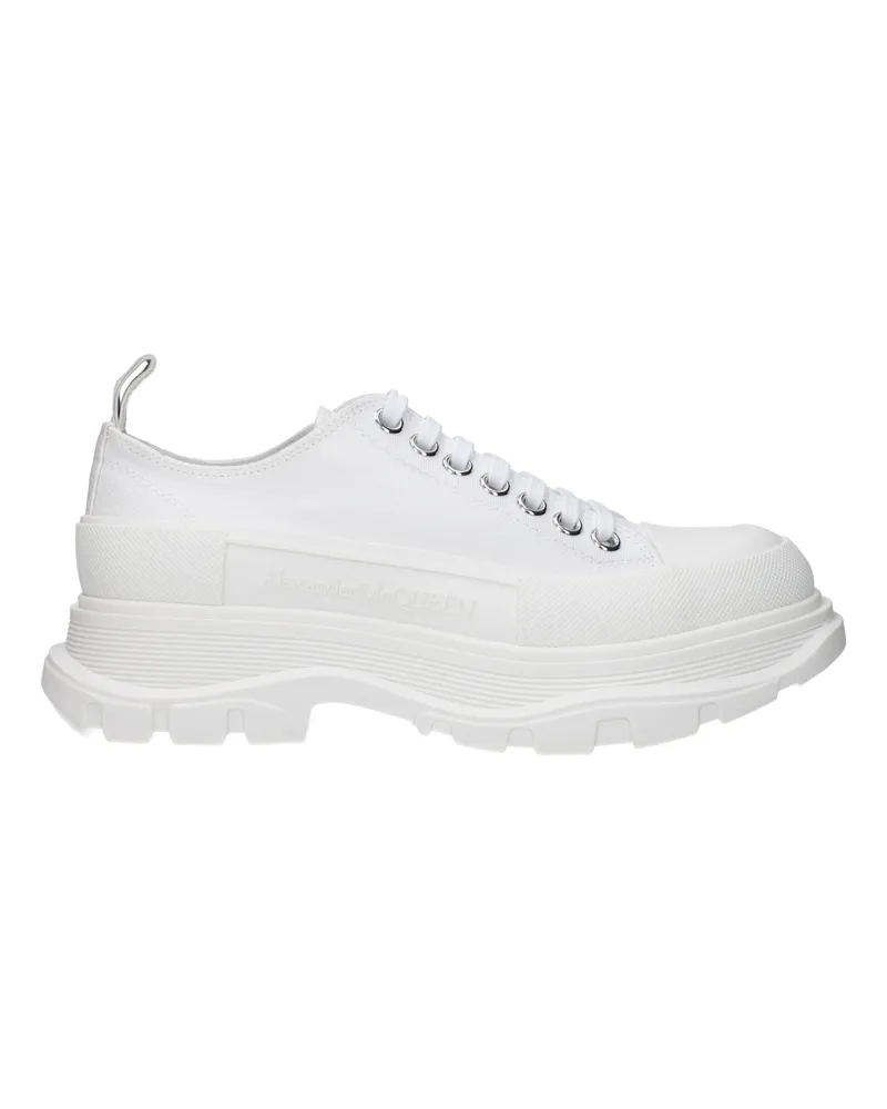 Alexander McQueen Sneakers Frauen Stoff weiß weiß -