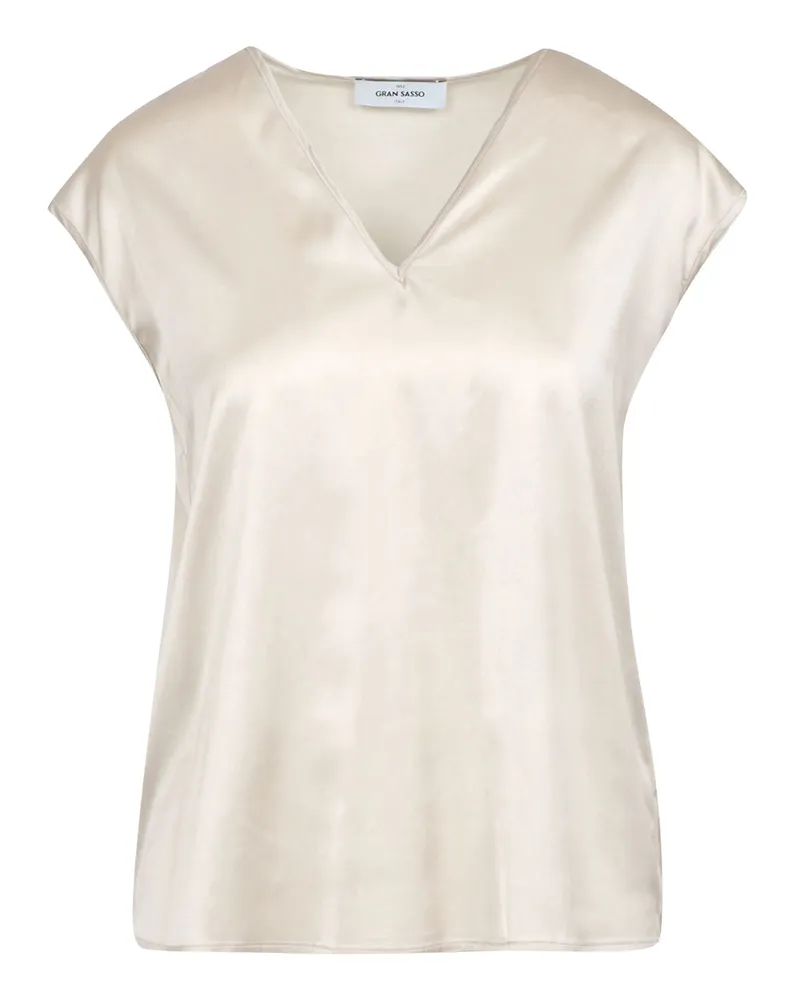 Gran Sasso Pullover Champagner Champagne