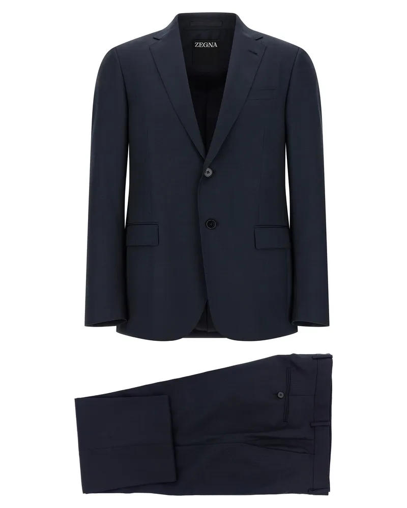 Ermenegildo Zegna Wollkleid Multicolor