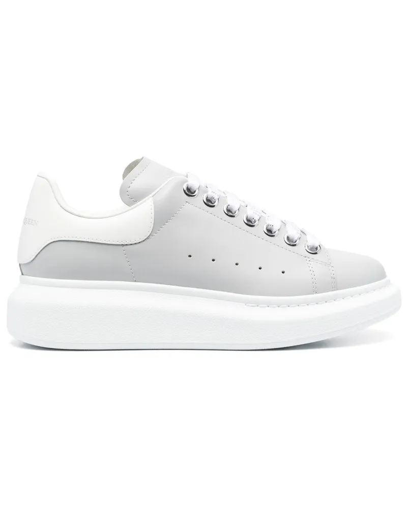 Alexander McQueen Alexander MC Queen Court Leder -Sneaker Grey