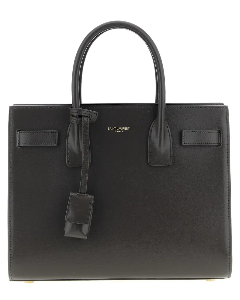 Saint Laurent Sac De Jour' Babyhandtasche Gray