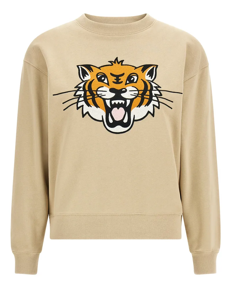 Kenzo Kenzo Happy Tiger' Sweatshirt Beige