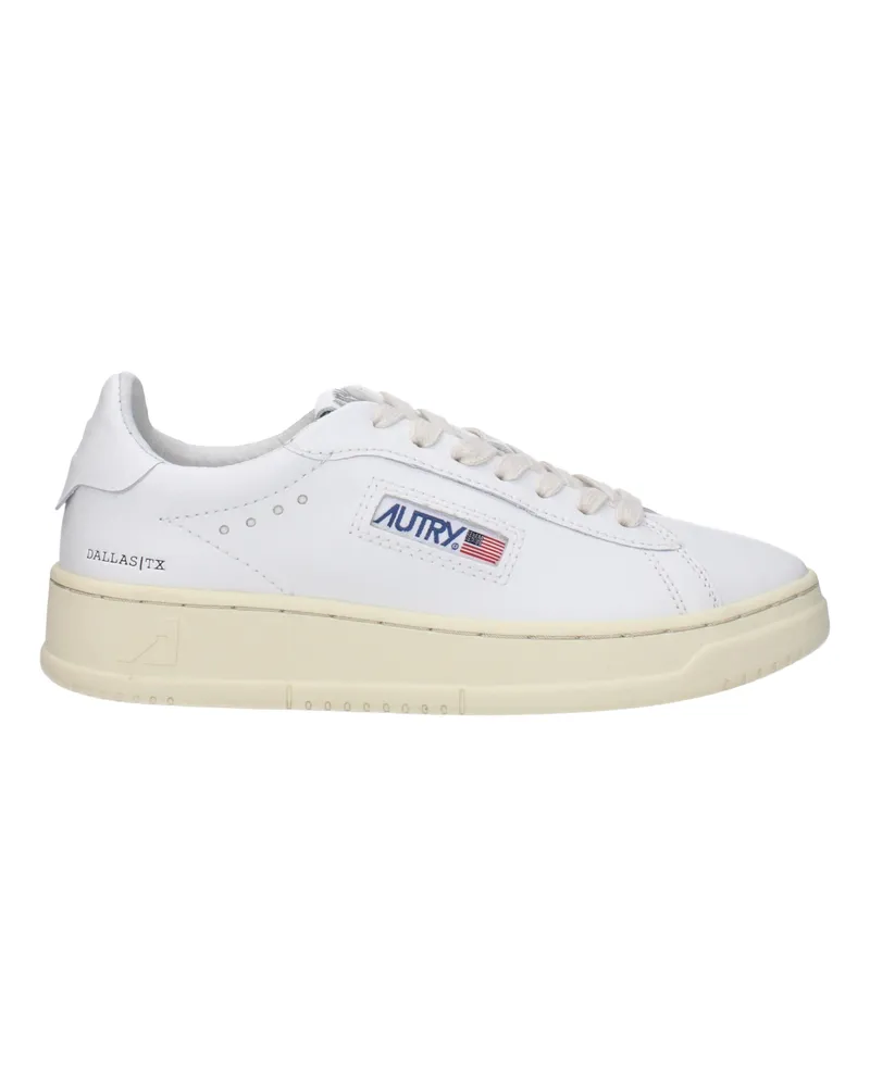 AUTRY Sneakers Dallas Damens Leder Weiß/Weiß -