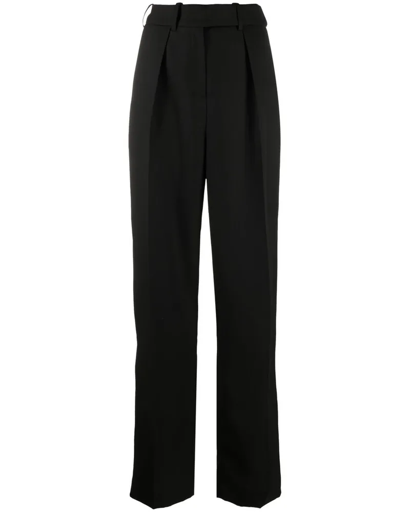 Alexandre Vauthier Smocking Hosen Black
