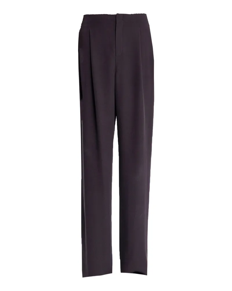 Saint Laurent Seidenhose Brown