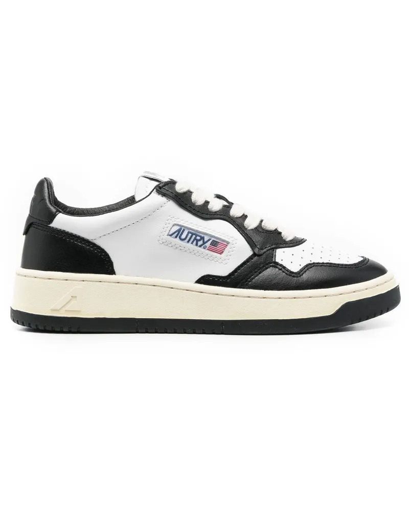 AUTRY medialistischer Turnschuhe mit niedrigem Leder Black