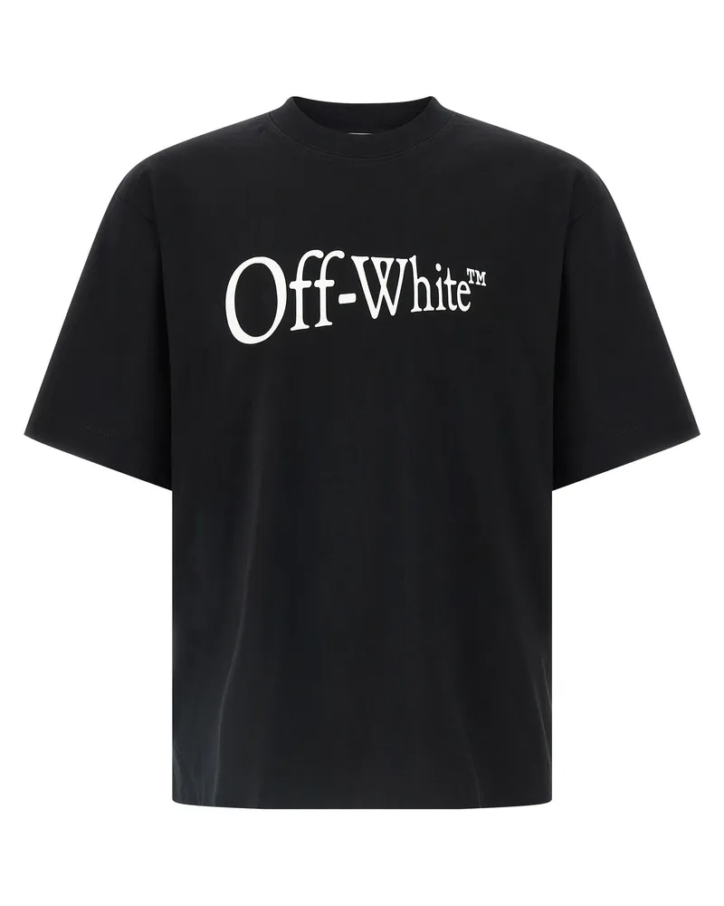 OFF-WHITE Cremefarbenes „Run Arrow Skate“-T-Shirt White