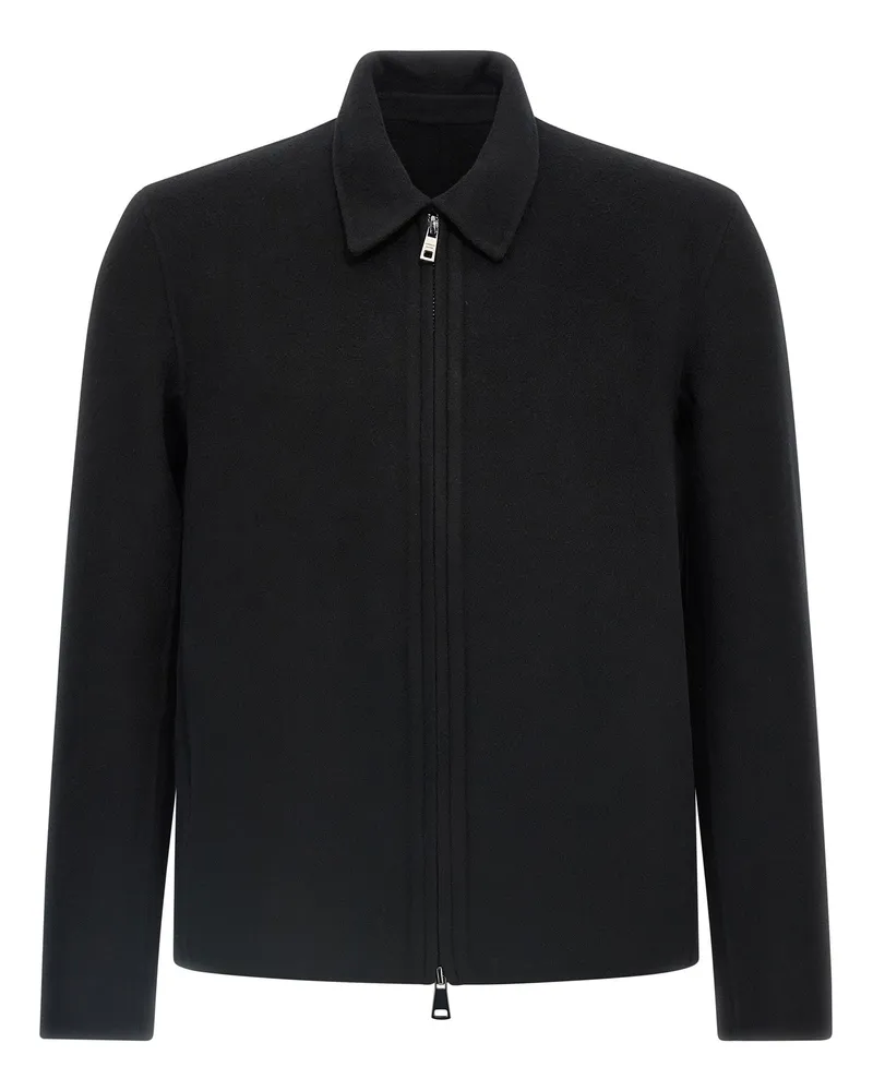 Giorgio Brato Cashmere Wolljacke Black