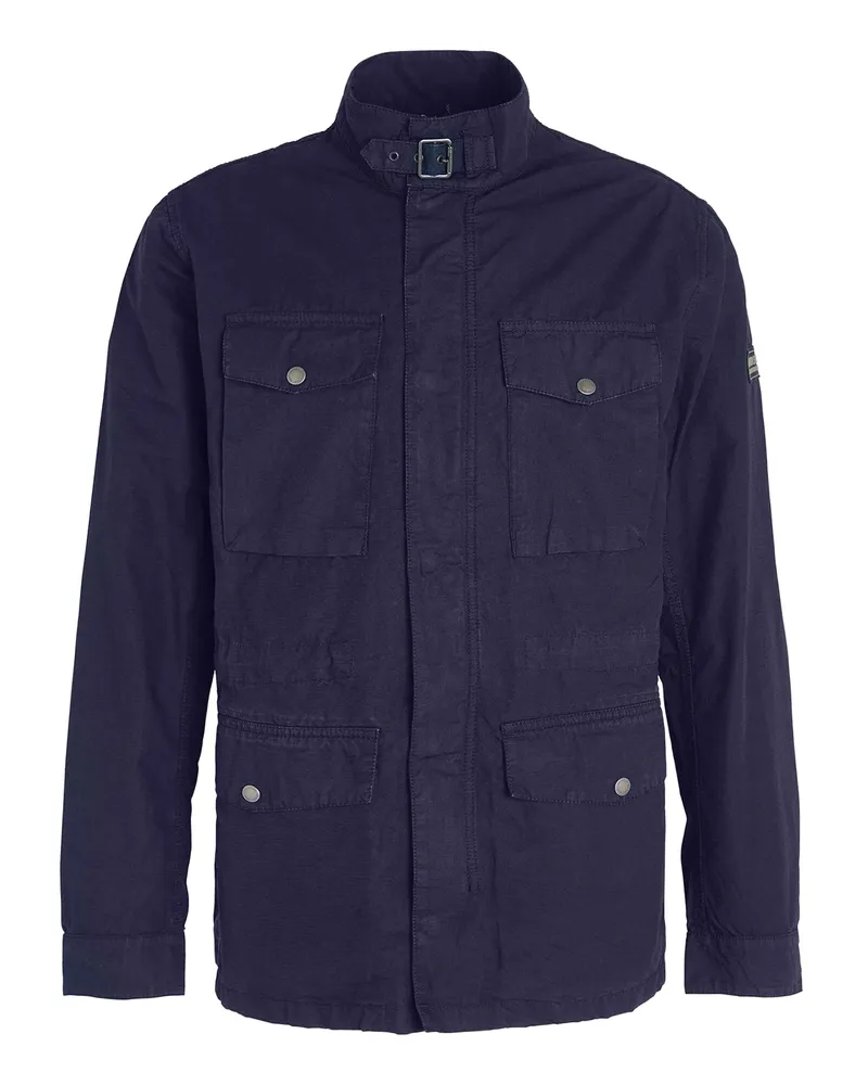 Barbour Giacca Tourer Chatfield Utility Blue