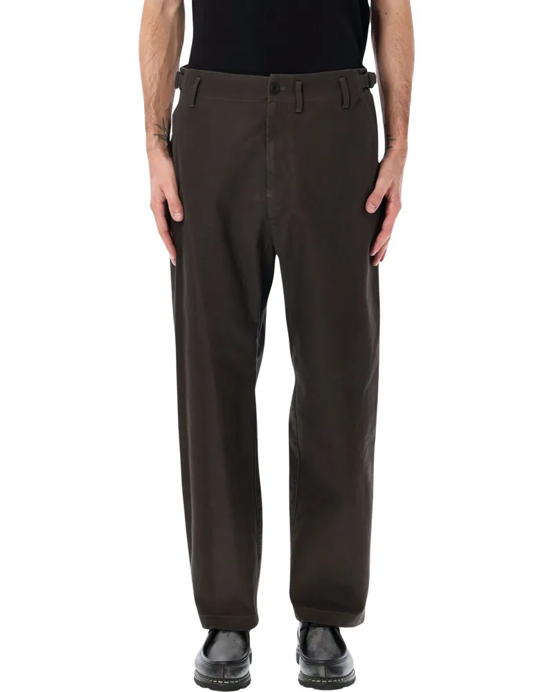 Christophe Lemaire Hose Braun Brown