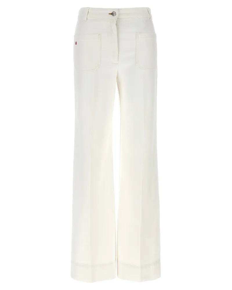 Victoria Beckham Alina' Jeans White
