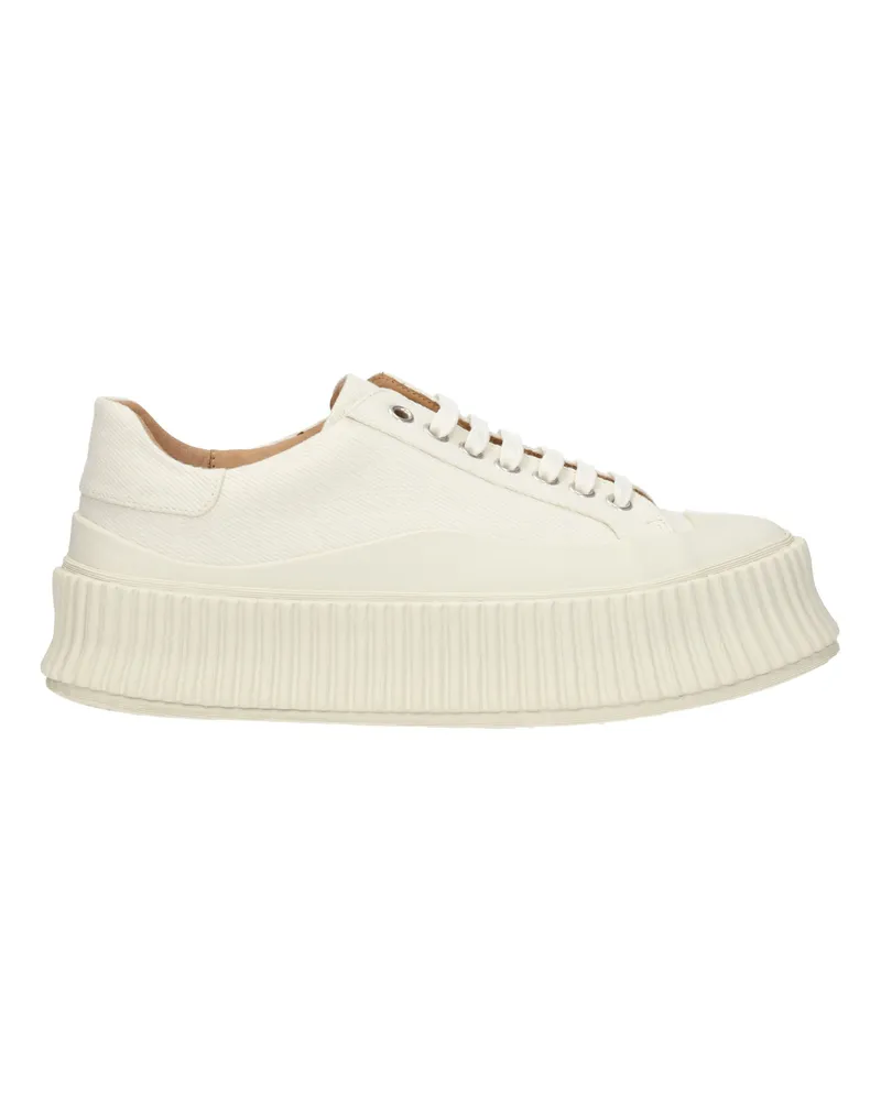 Jil Sander Sneakers Frauen Stoff weiß/weiße Wolke -