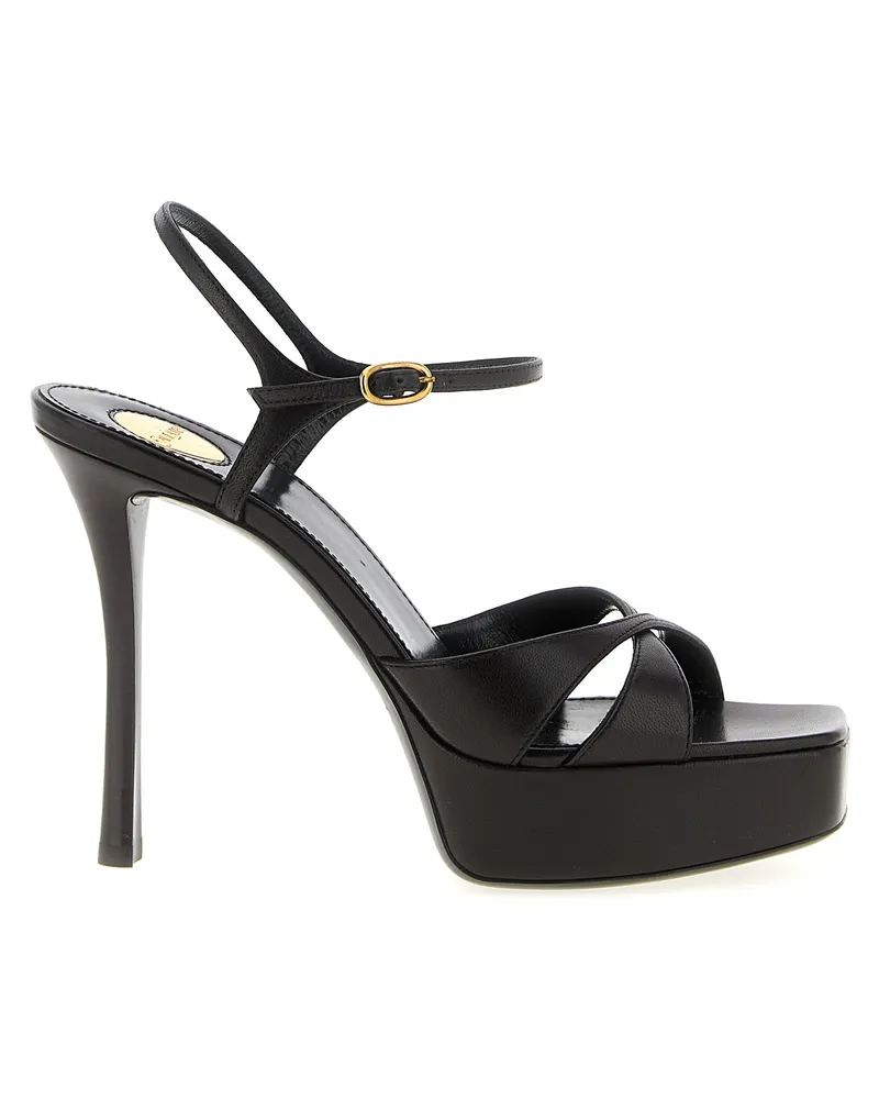 Saint Laurent Debbie' Sandalen Brown