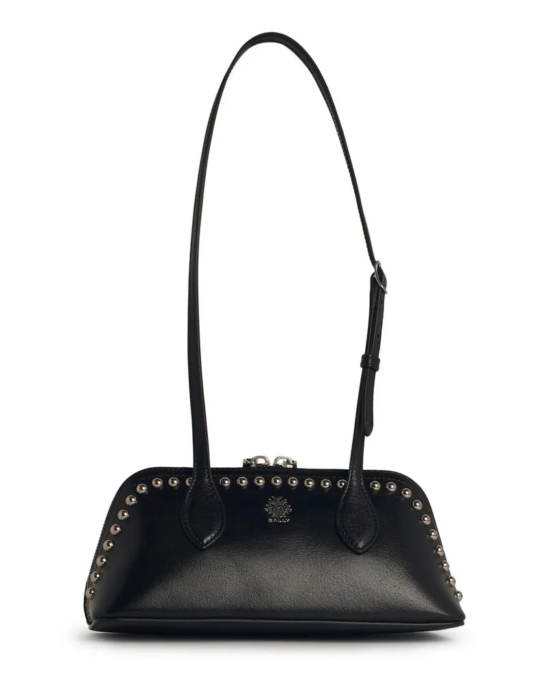 Bally praline' schwarzer Lear -Tasche Black