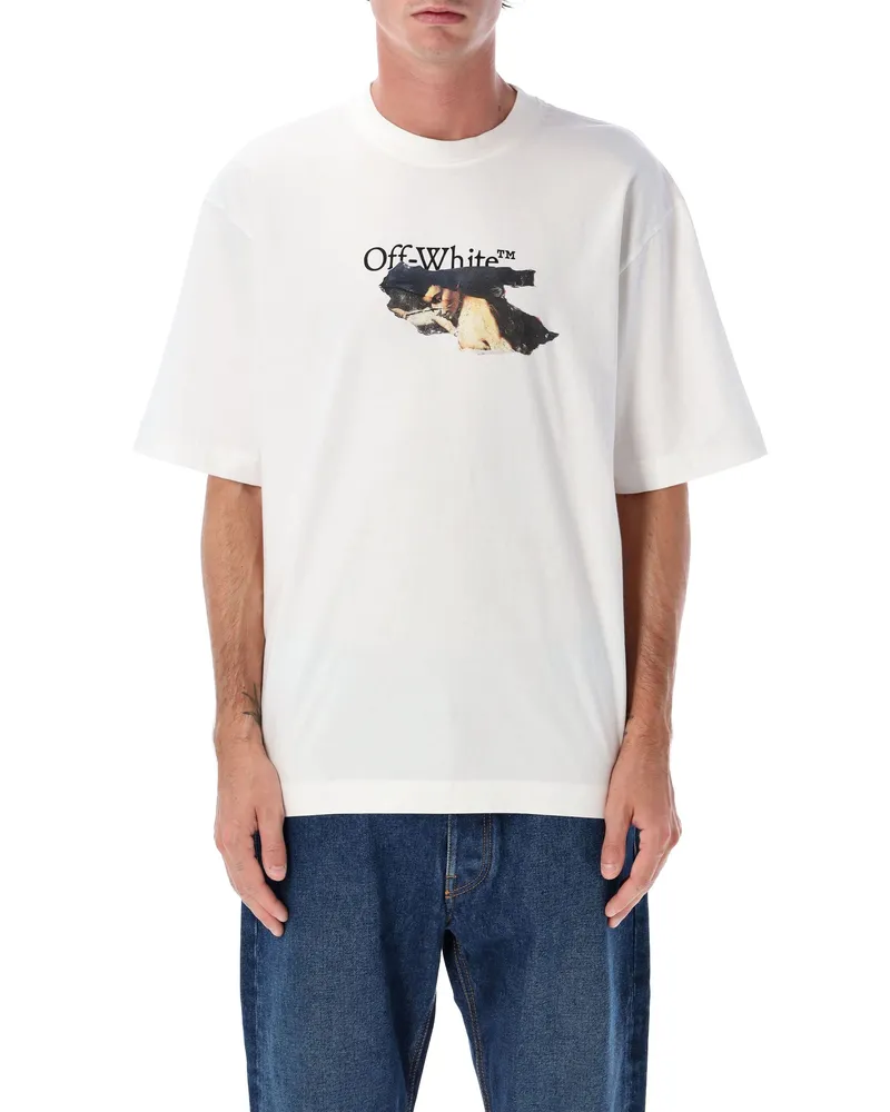 OFF-WHITE T -Shirts und Polos weiß White