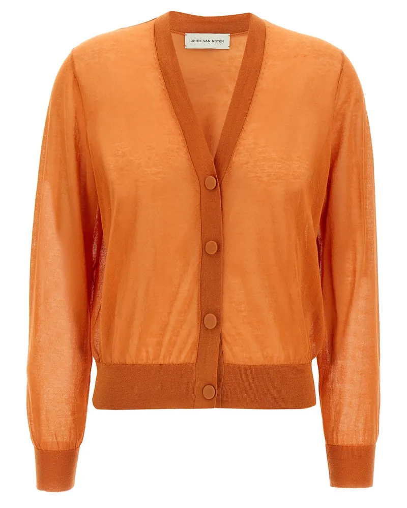 Dries van Noten DRIES VAN NERN 'TALITA' Strickjacken Orange