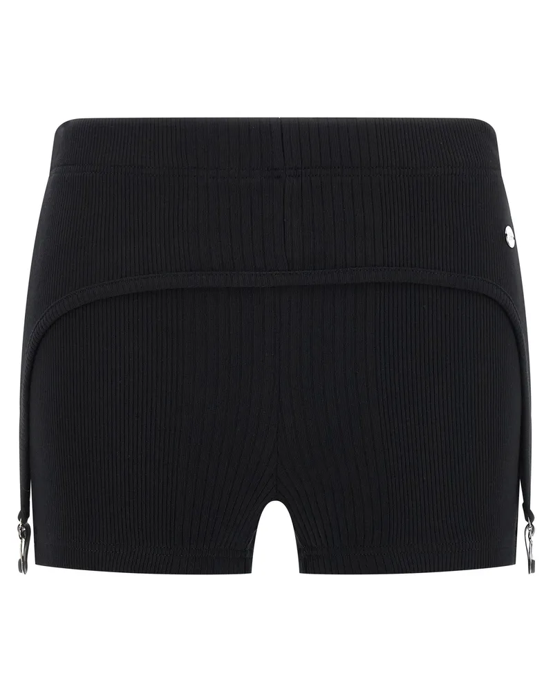 Jean Paul Gaultier The Black Straftat' Shorts Black