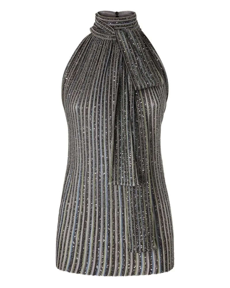 Missoni High Nek Top Grey