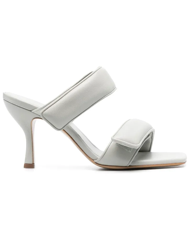 Gia Borghini Perni Ledersandalen Grey