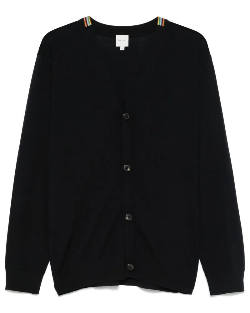Paul Smith Wool Cardigan Blue