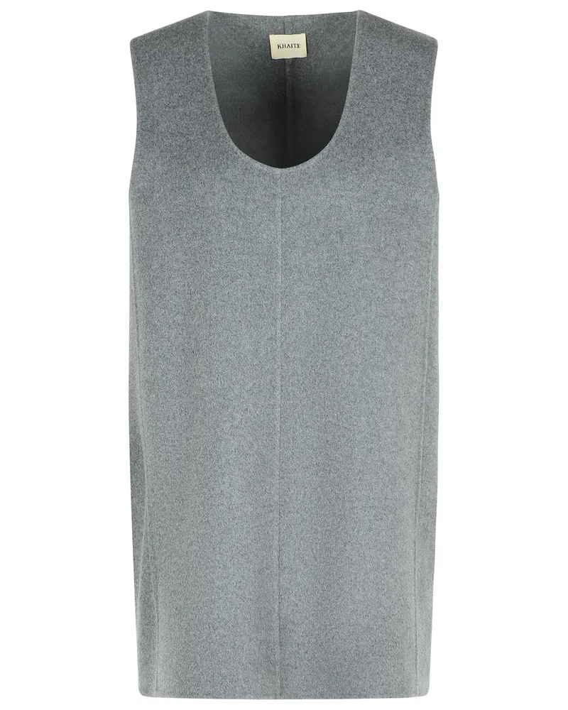 KHAITE Nyona' graues Wollkleid Grey
