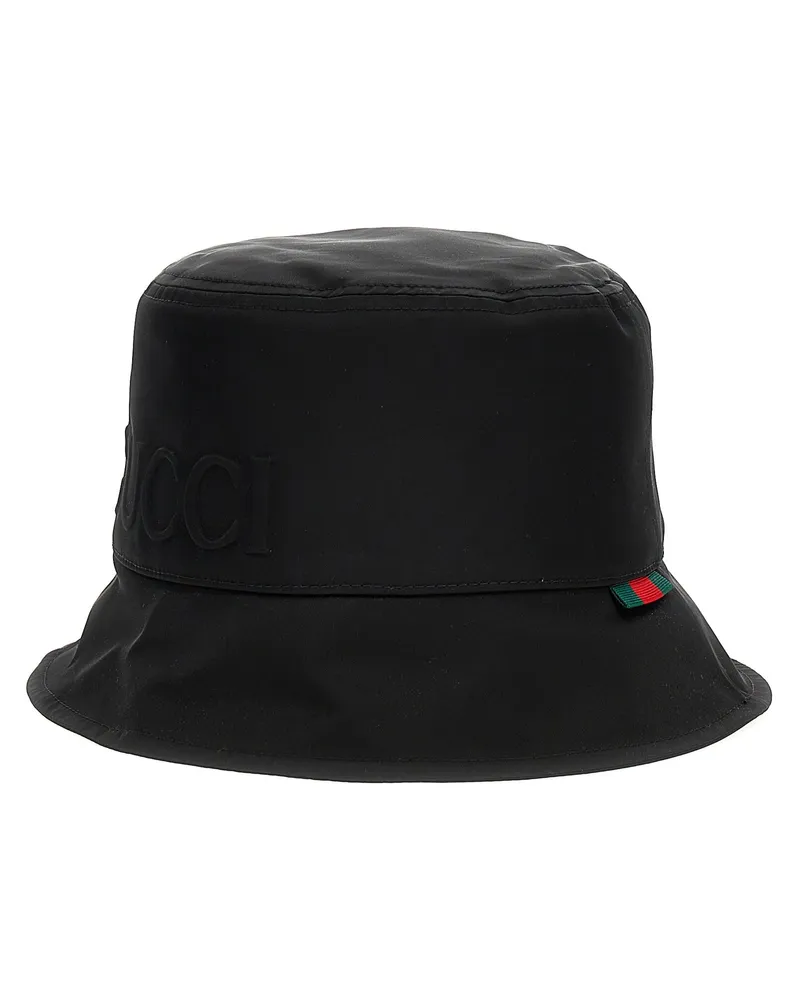 Gucci Fischerhut mit -Logo Black