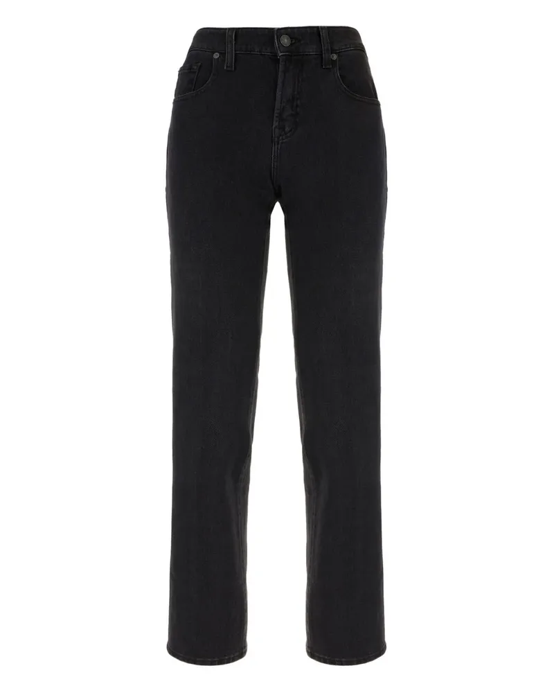 Seven7 Sieben Calie Straight Denim Jeans Blue