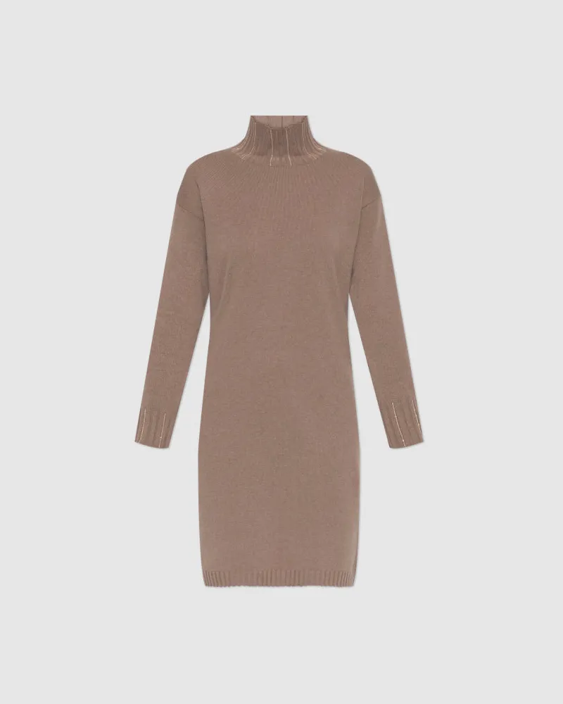 Fabiana Filippi Sackkleid Beige